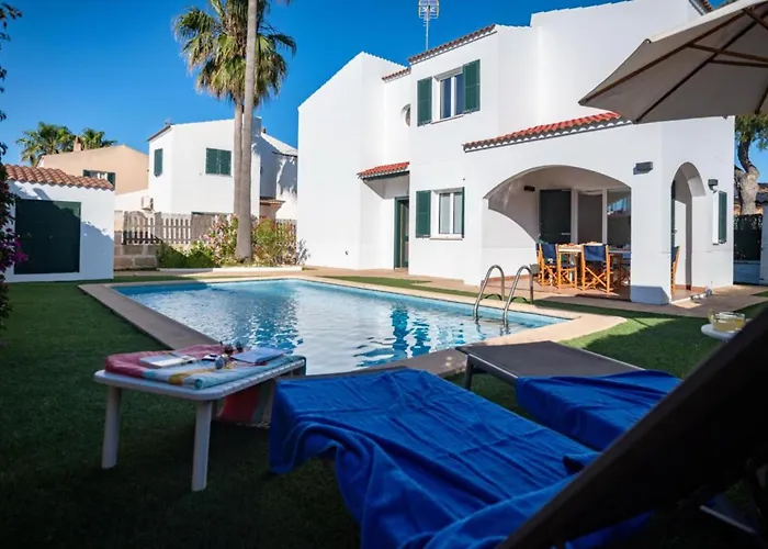 Relax En Tranquila Casa de Férias Cala'N Blanes (Menorca)